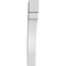 Ekena Millwork 3 1/2-in. W x 14-in. D x 26-in. H Merced Architectural Grade PVC Knee Brace BRCP035X14X26MRC - alternate 5